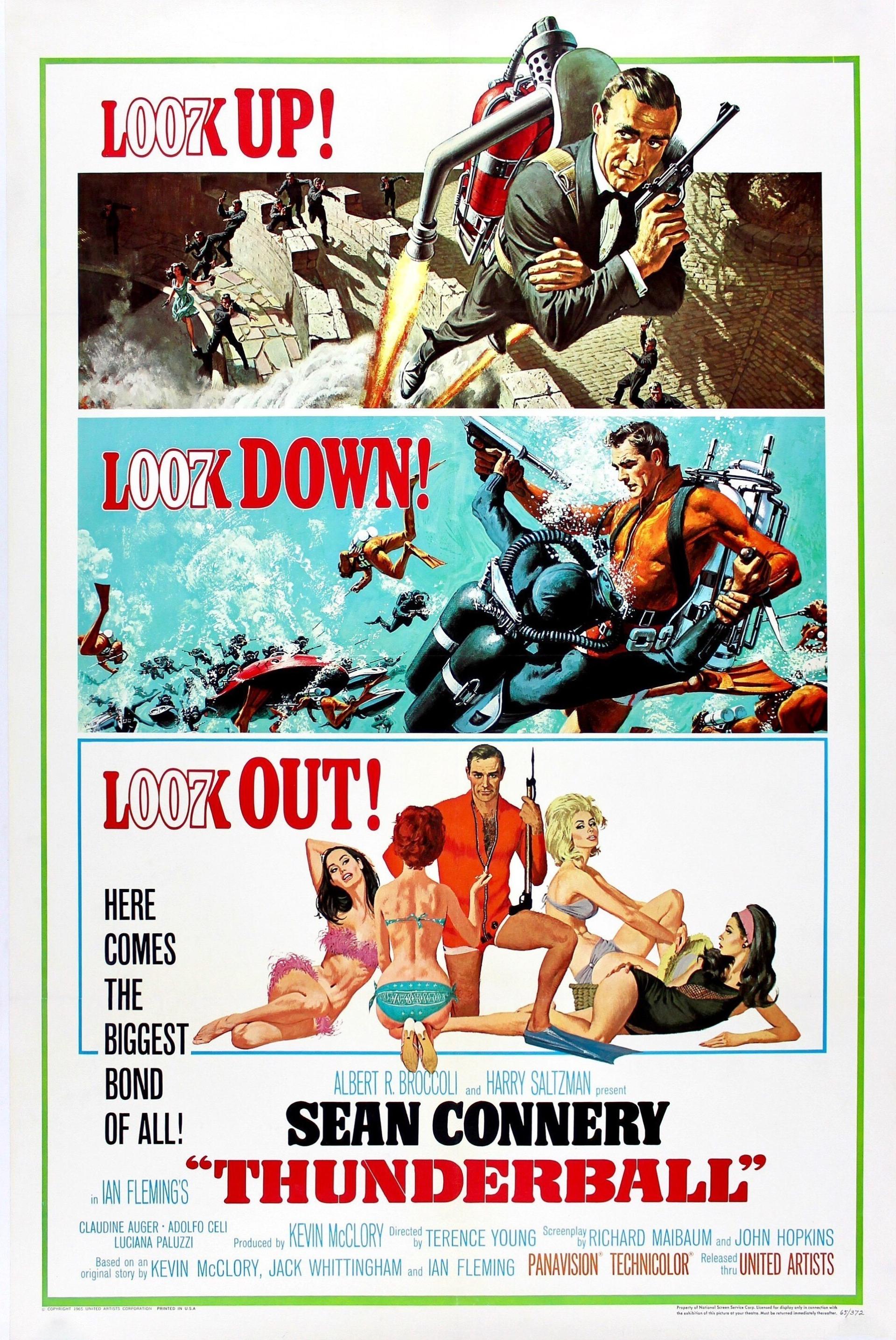 Thunderball (1965) poster