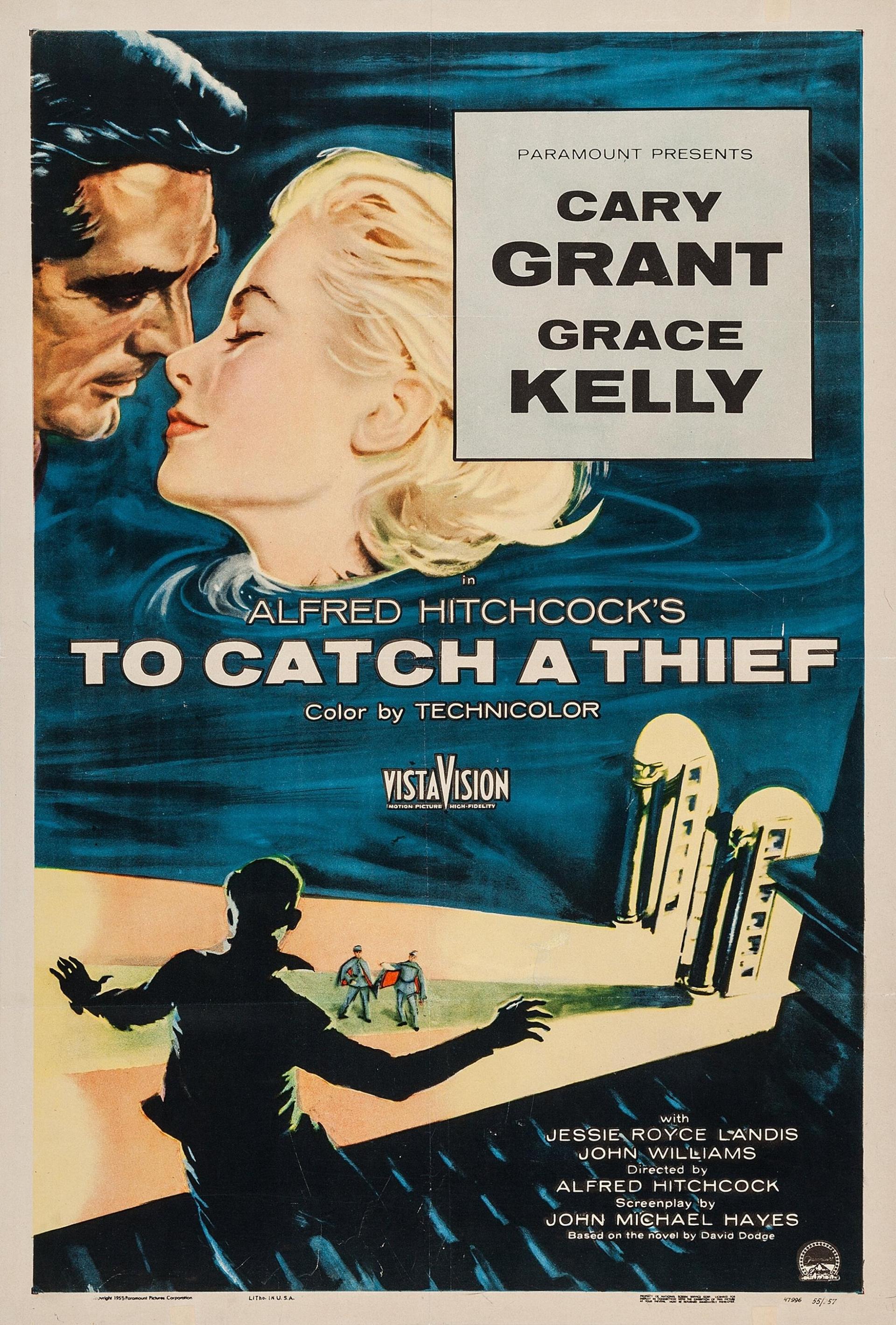 To Catch a Thief (1955) poster