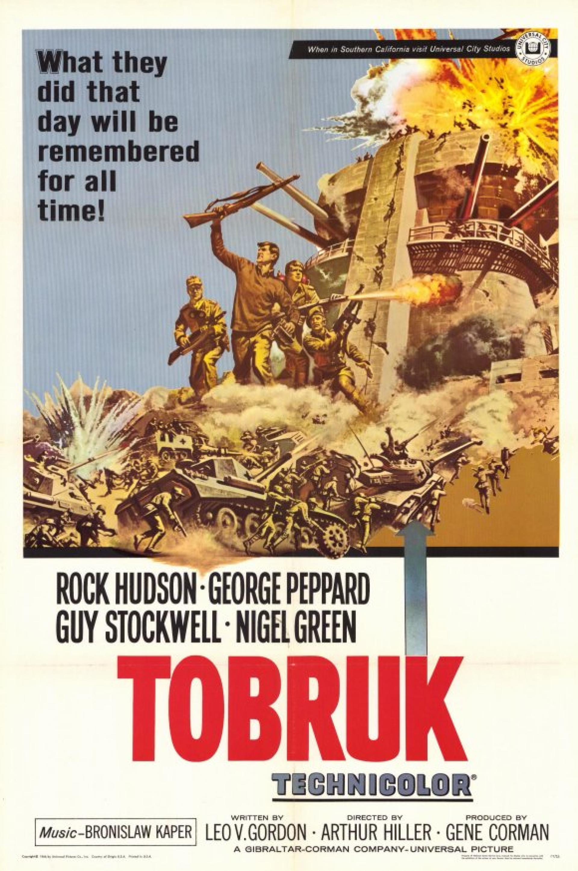 Tobruk (1967) poster