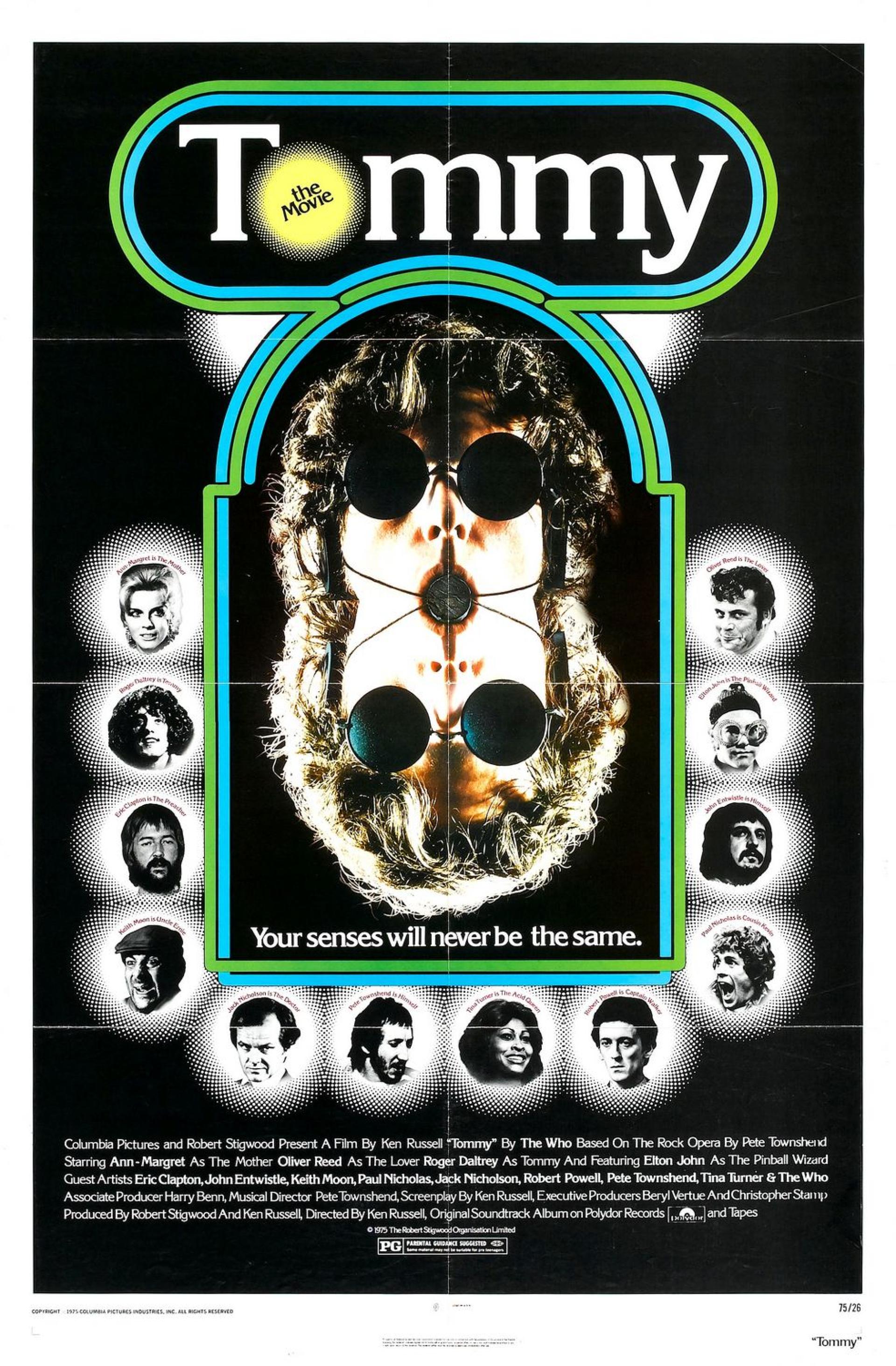 Tommy (1975) poster
