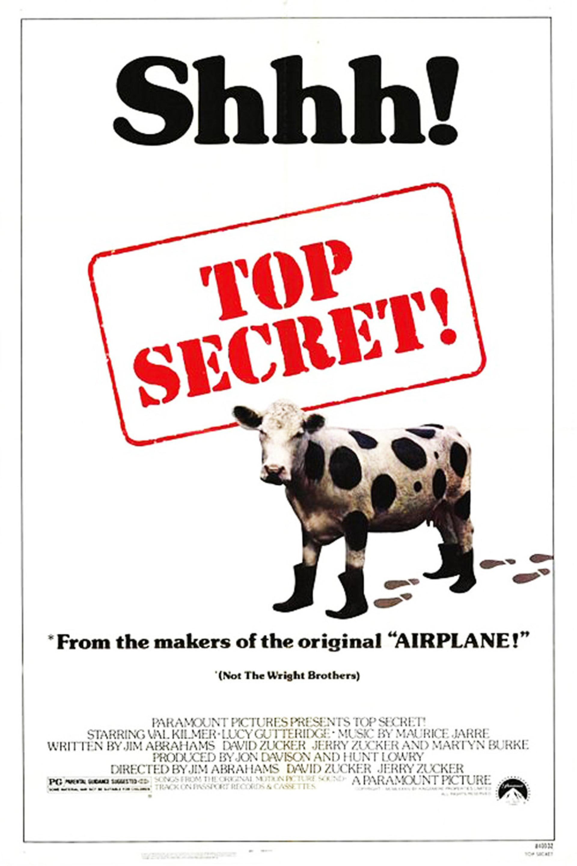 Top Secret! (1984) poster
