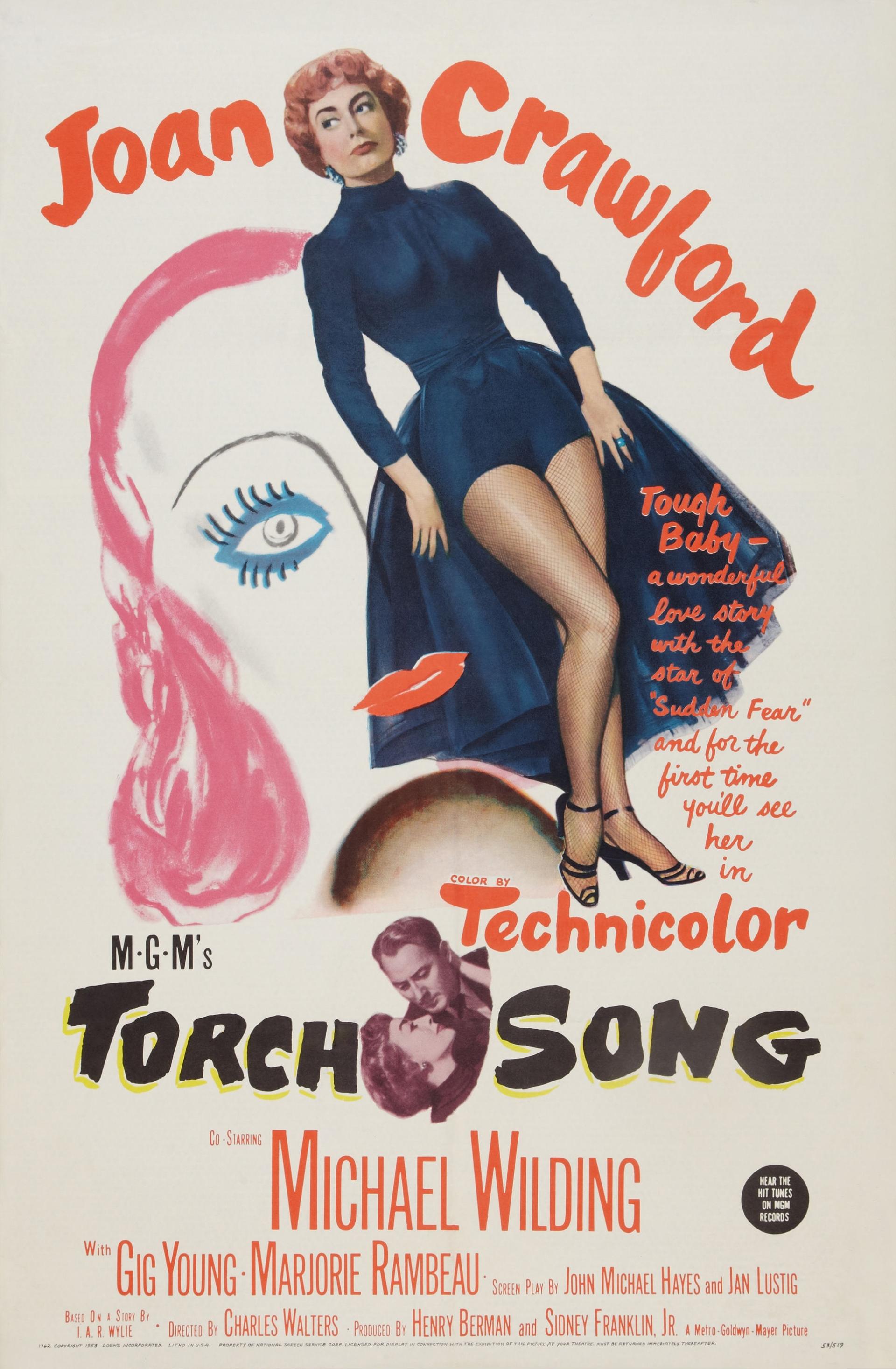 Torch Song (1953) poster