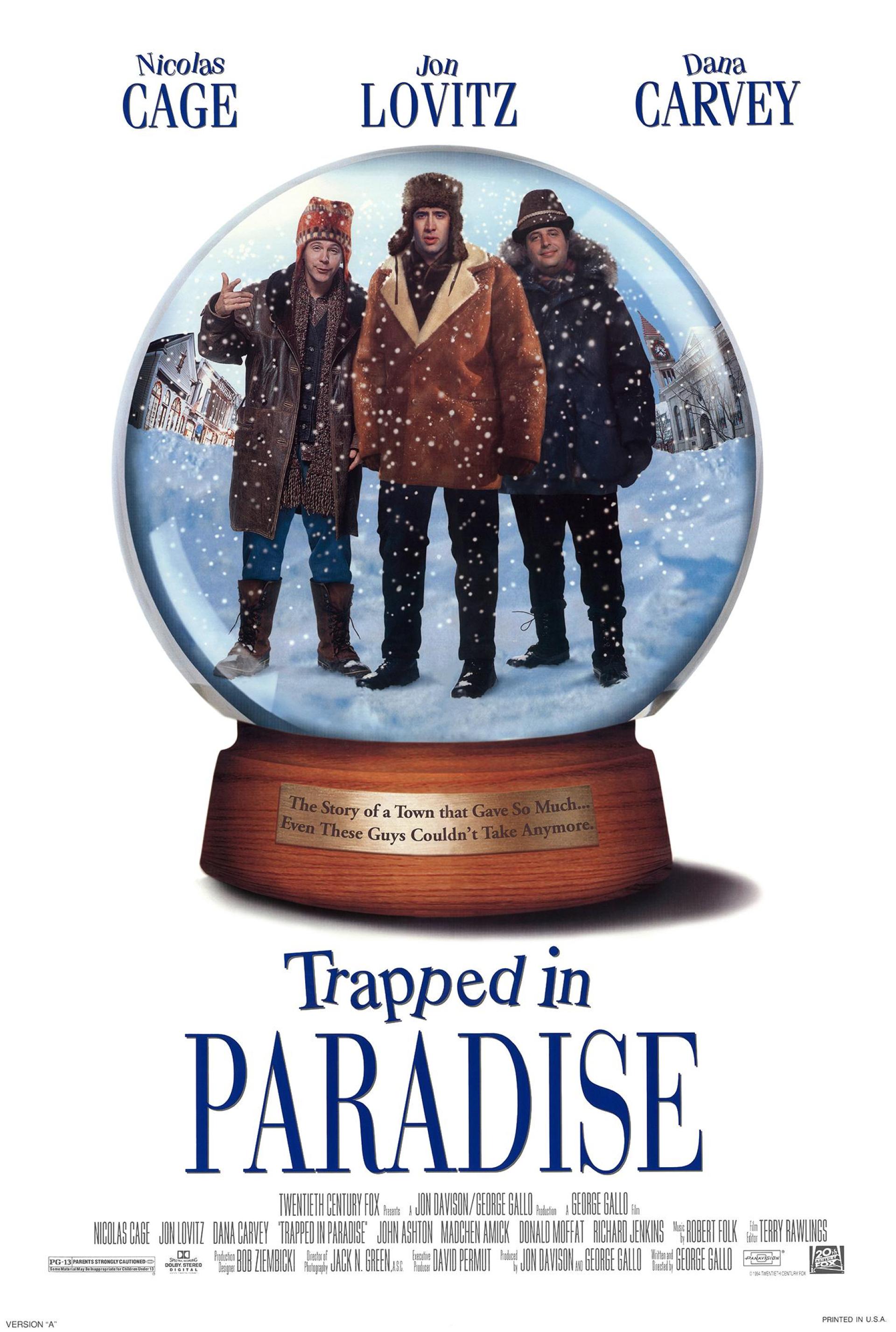 Trapped in Paradise (1994) poster