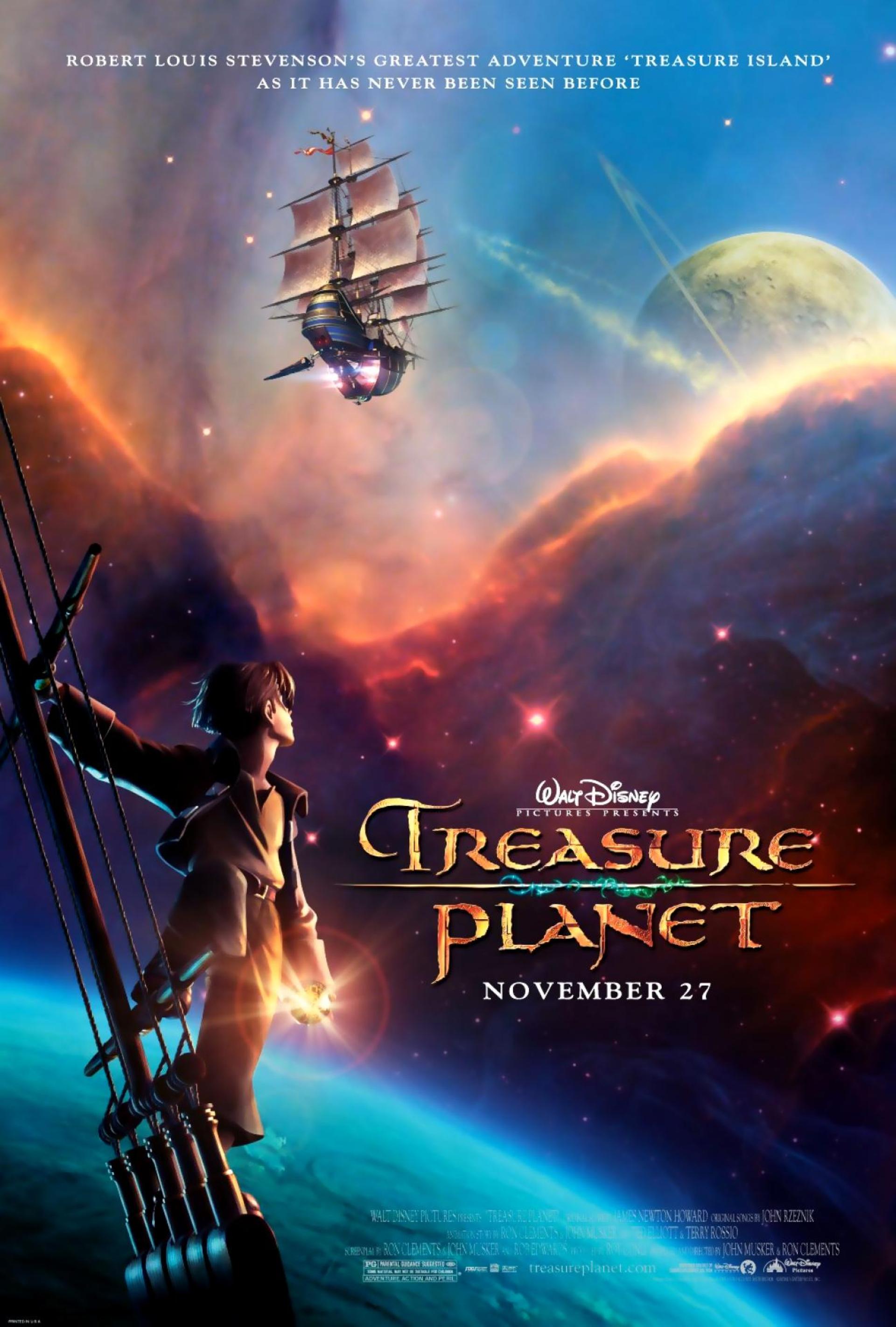 Treasure Planet (2002) poster