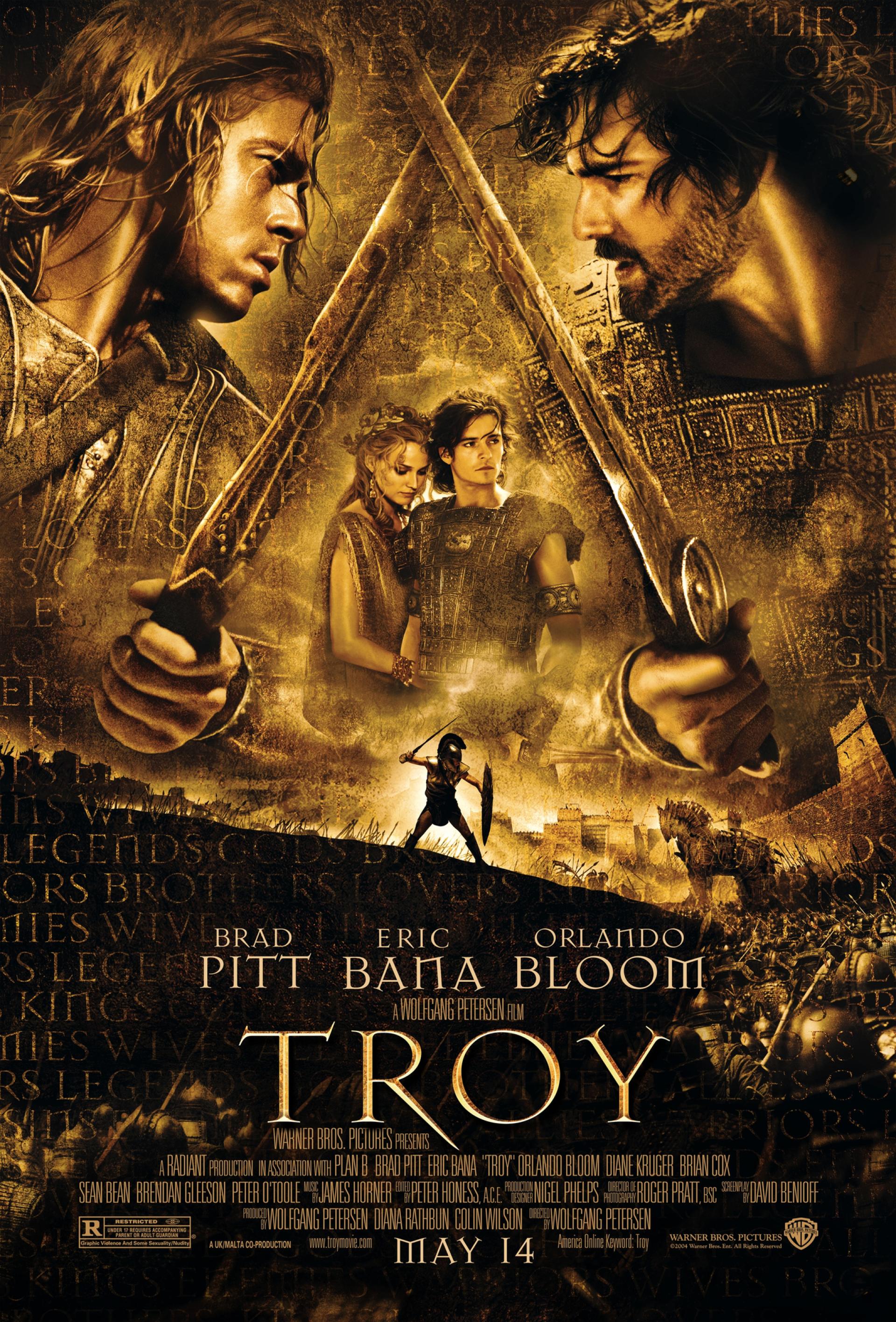 Troy (2004) poster