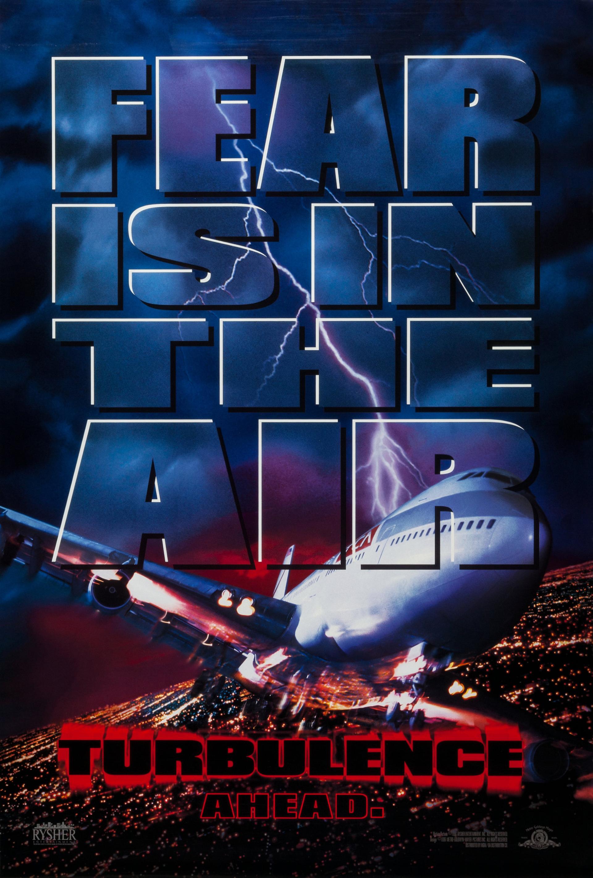 Turbulence (1997) poster
