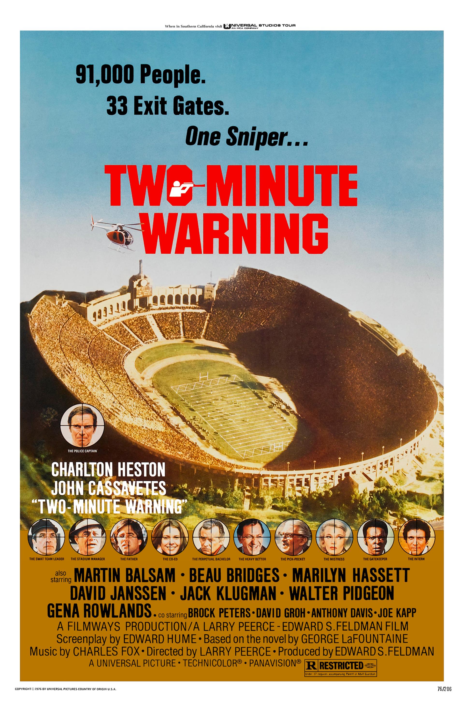 Two-Minute Warning (1976) poster