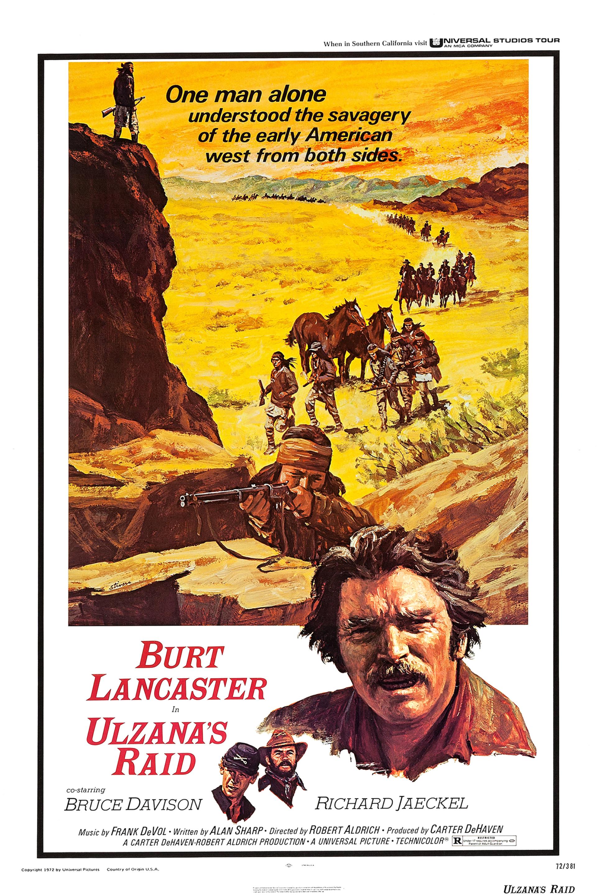 Ulzana's Raid (1972) poster