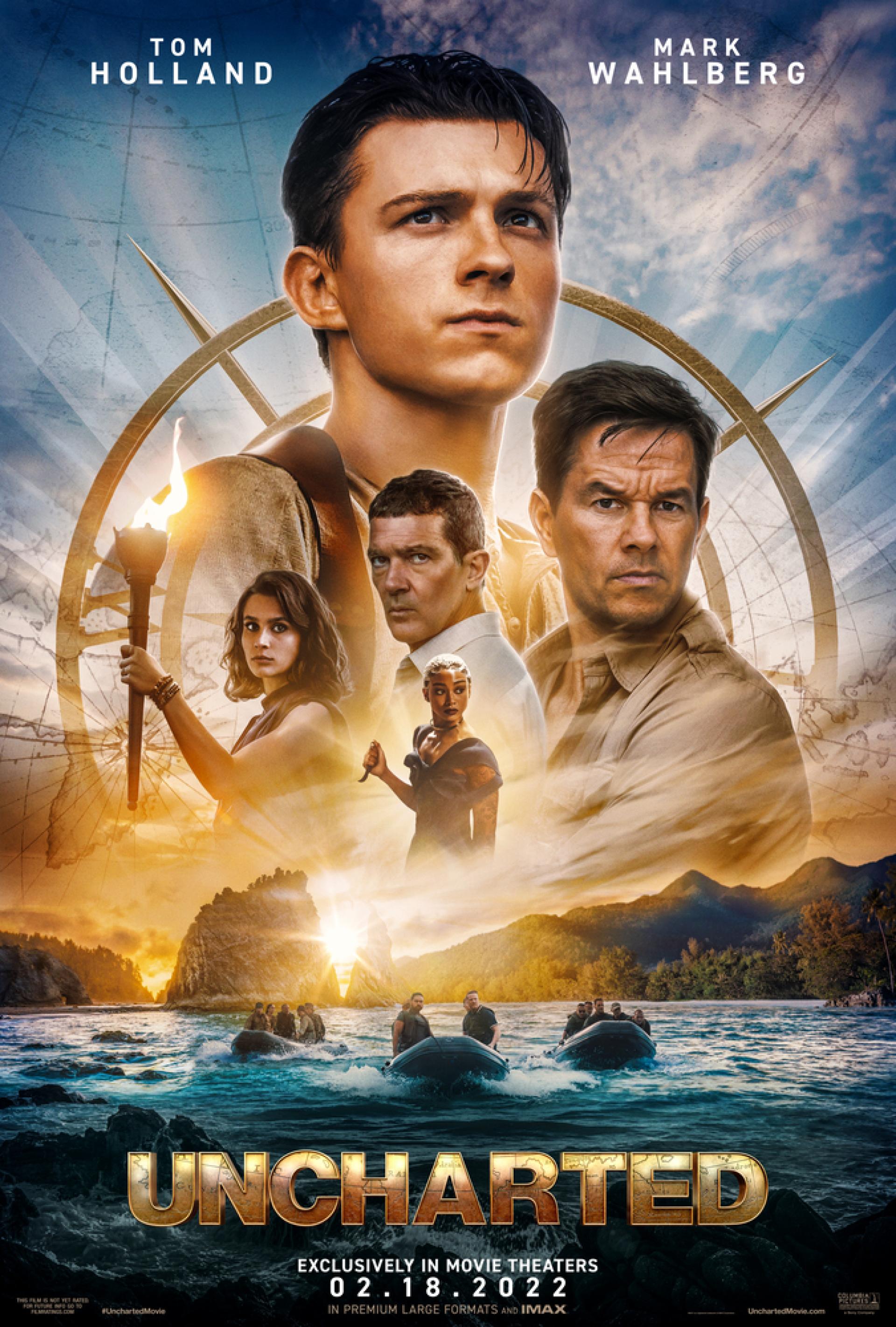 Uncharted (2022) poster