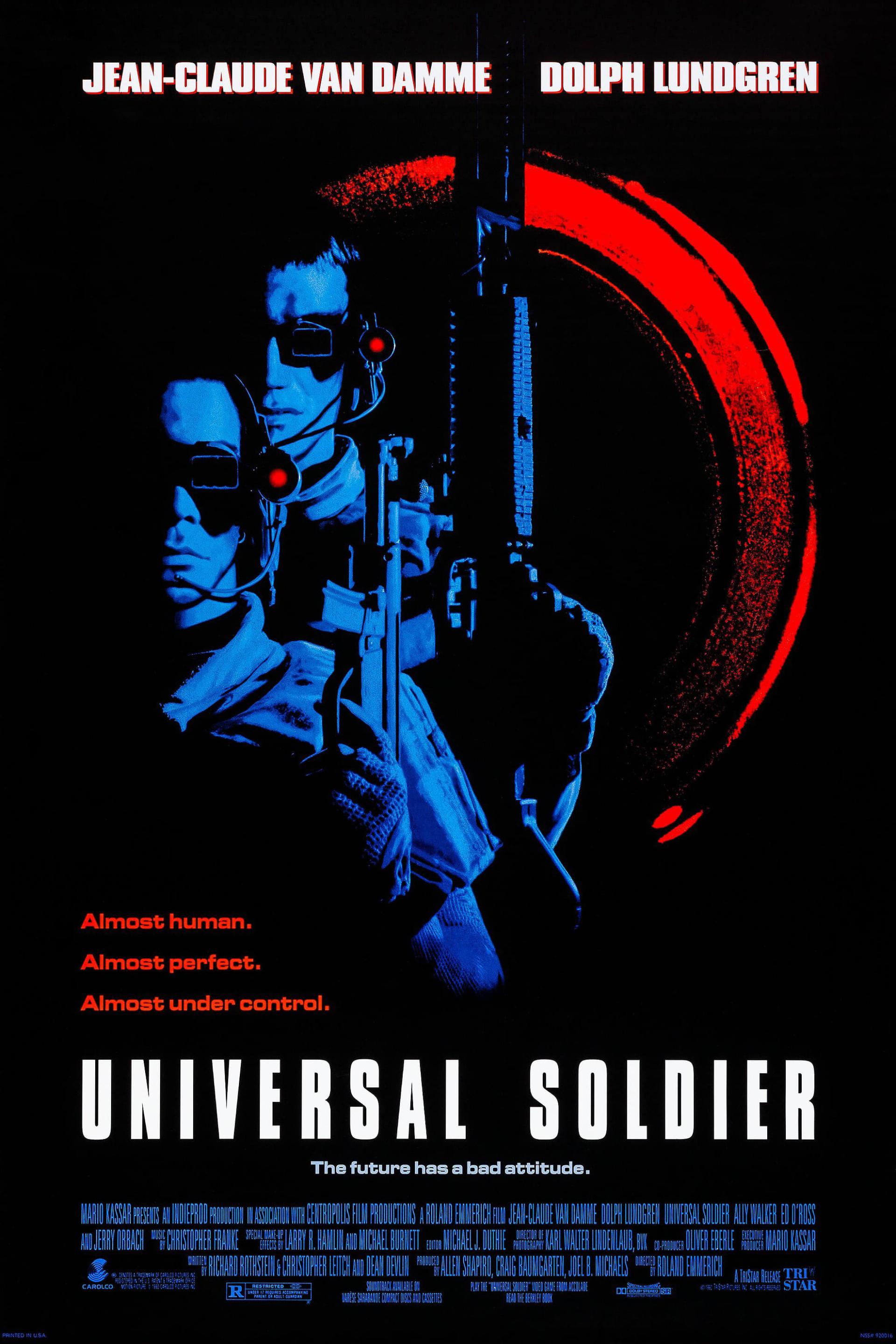 Universal Soldier (1992) poster