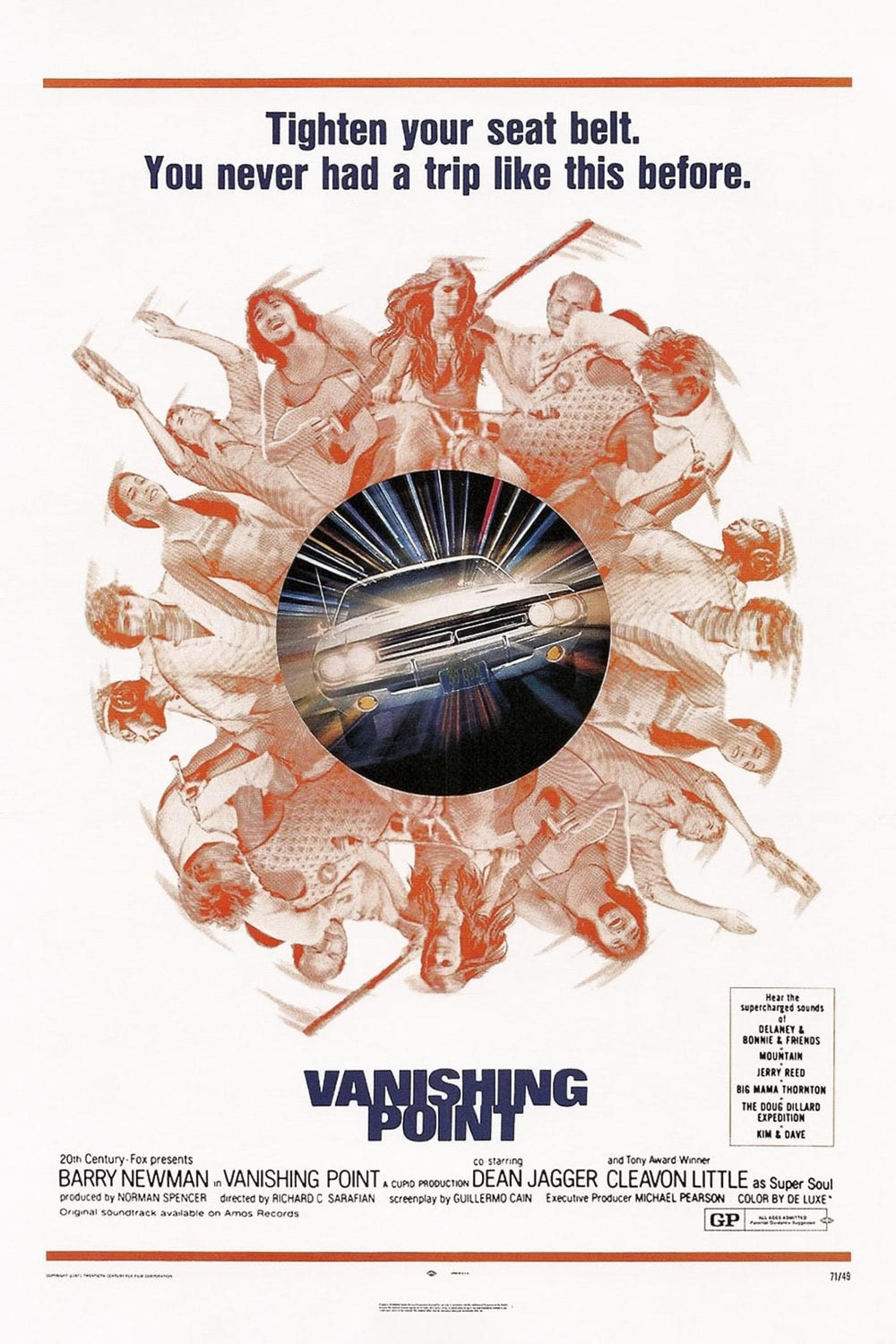 Vanishing Point (1971) poster