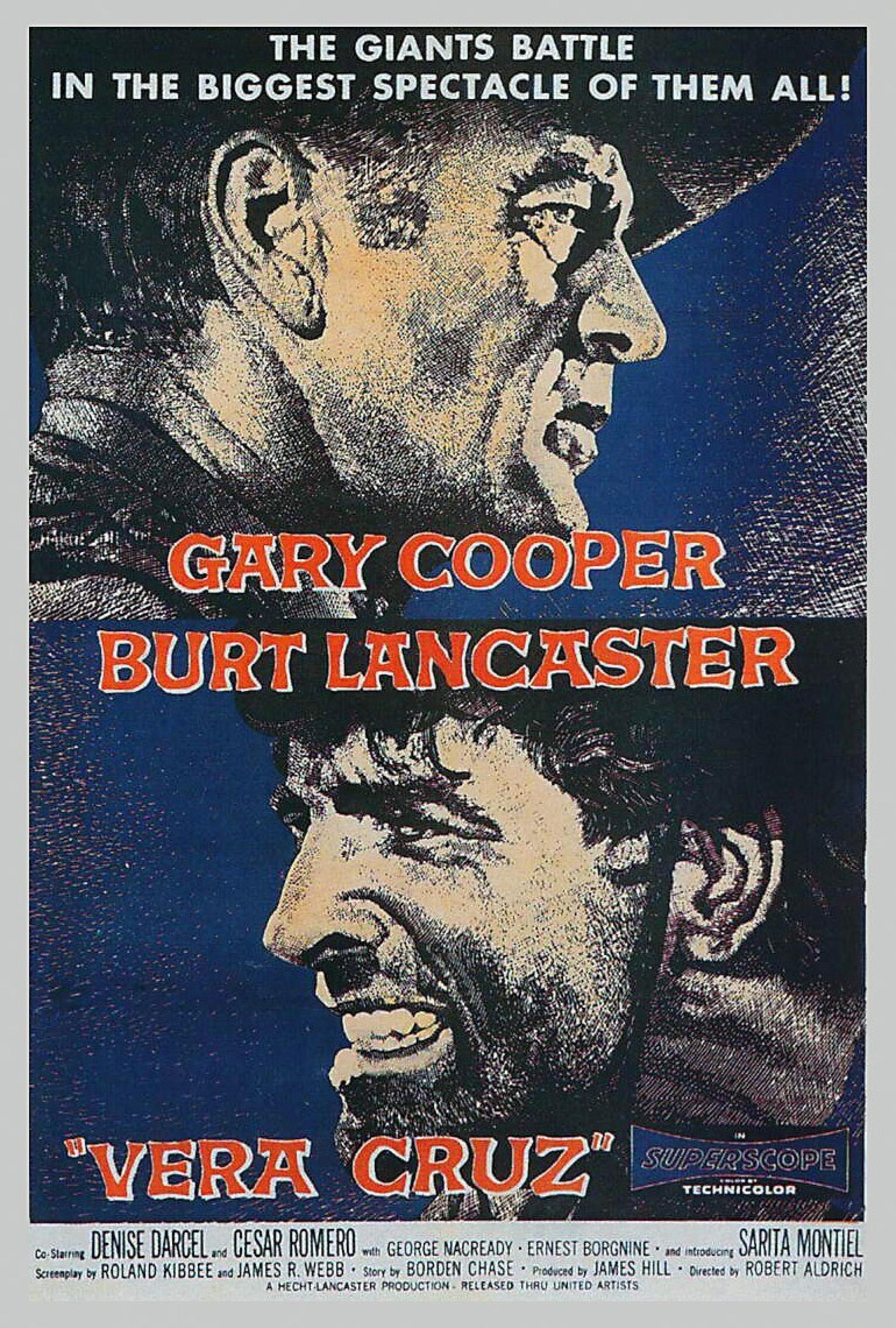 Vera Cruz (1954) poster