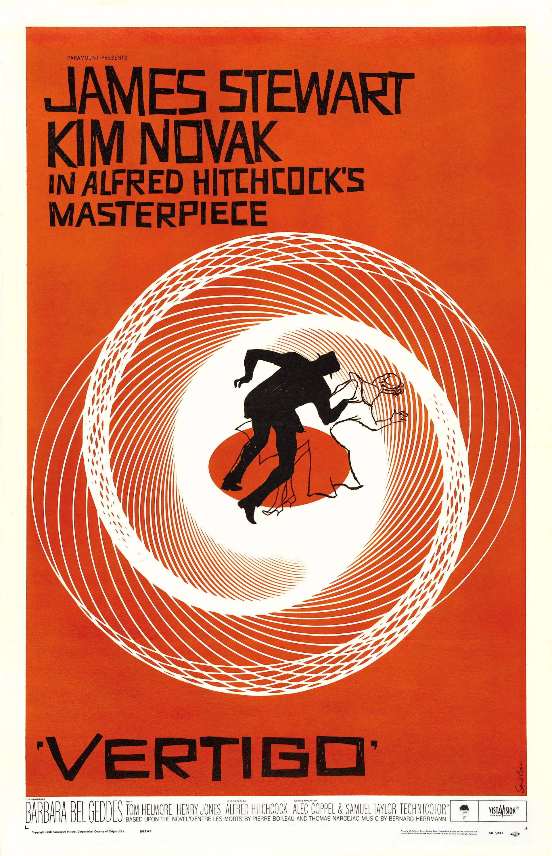 Vertigo (1958) poster