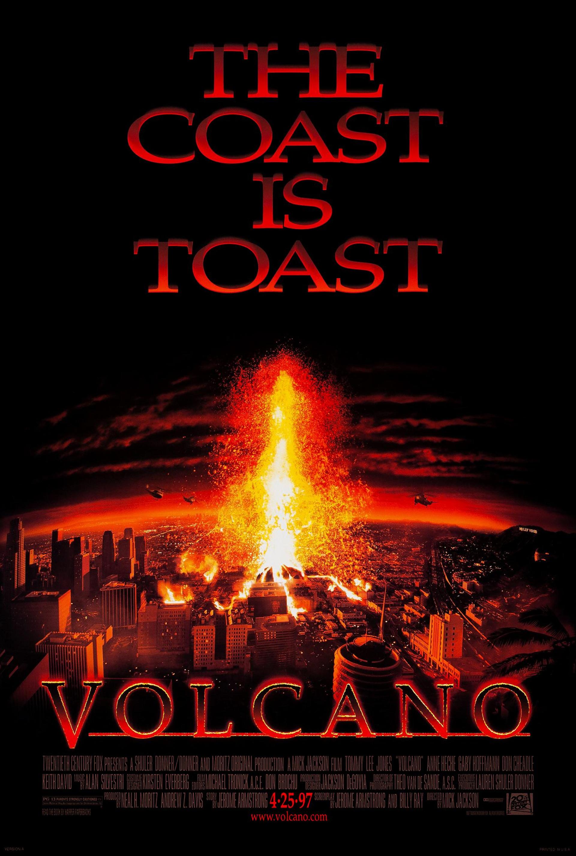Volcano (1997) poster
