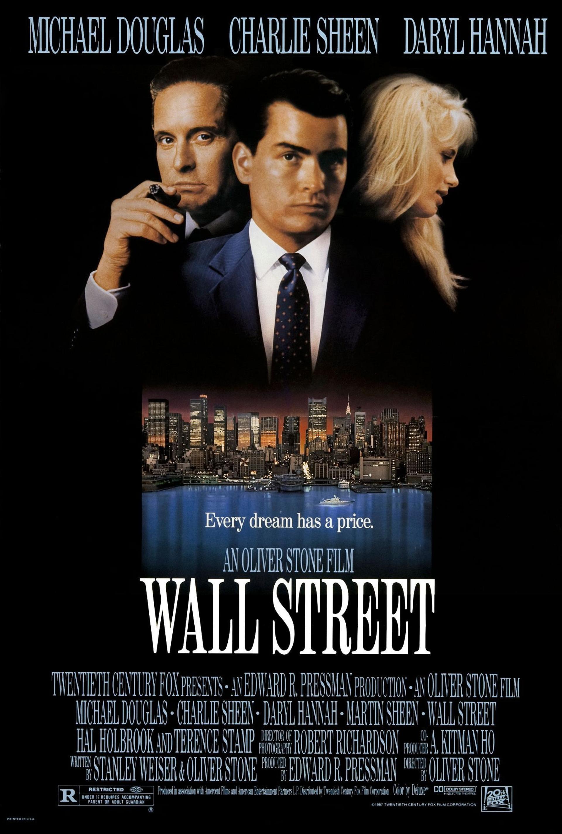 Wall Street (1987) poster