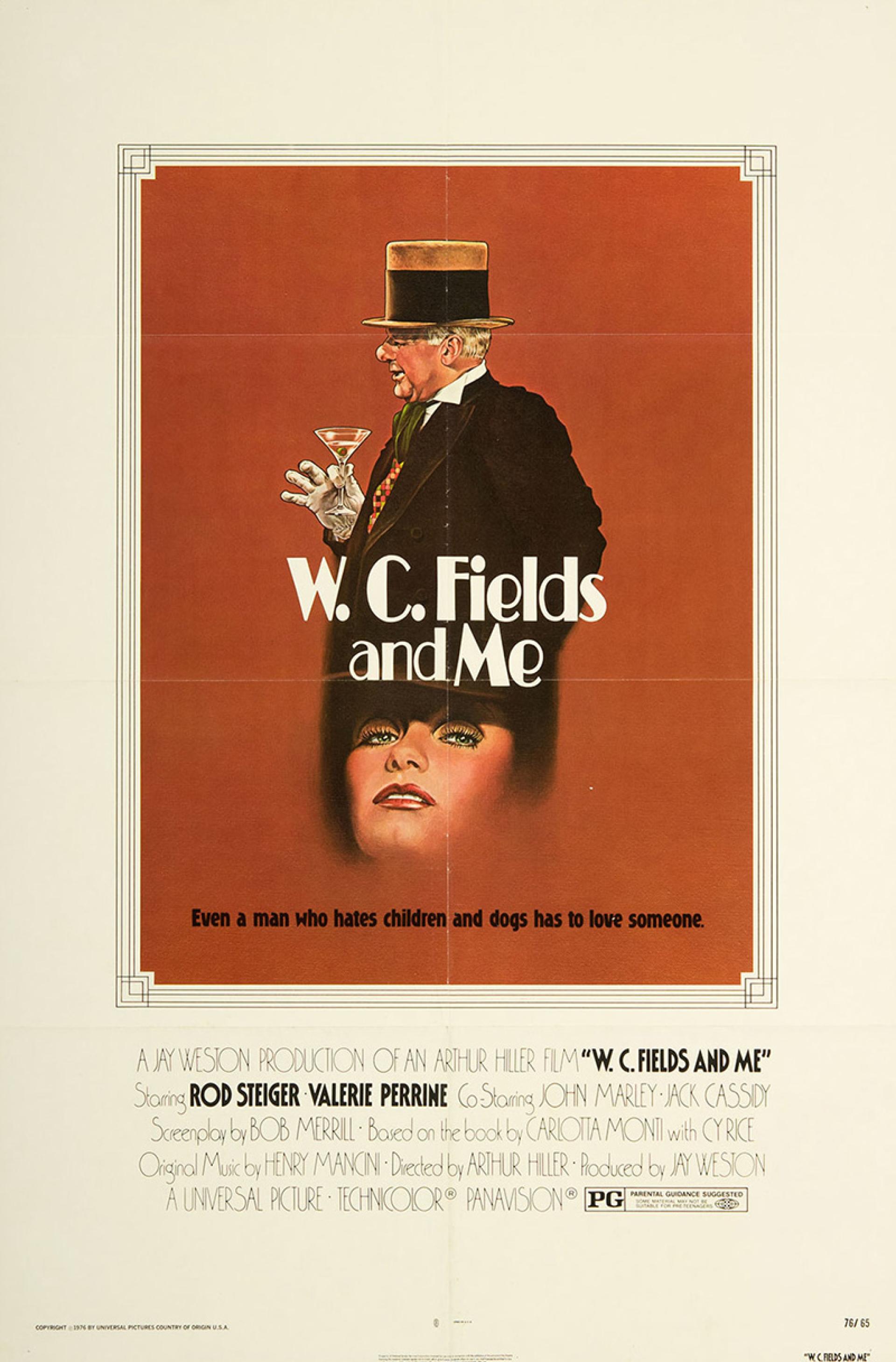 W.C. Fields and Me (1976) poster