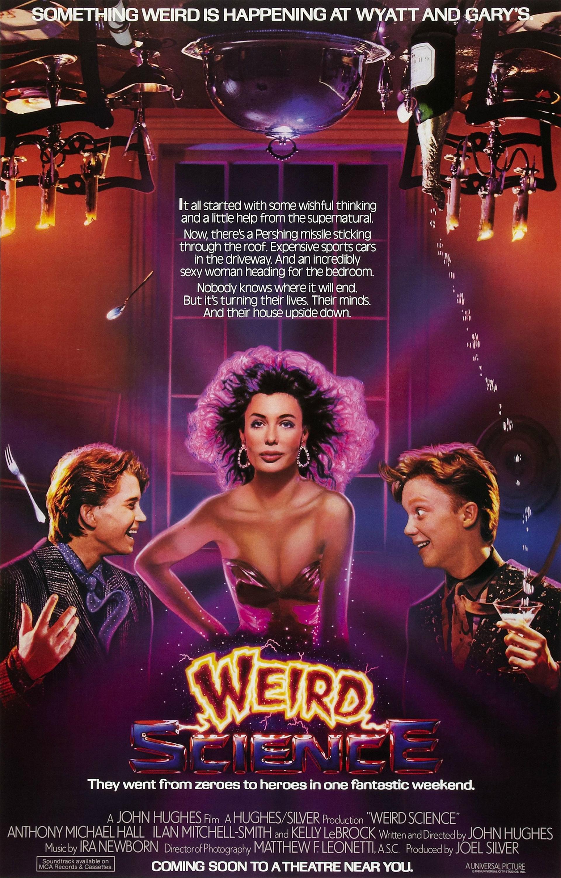 Weird Science (1985) poster