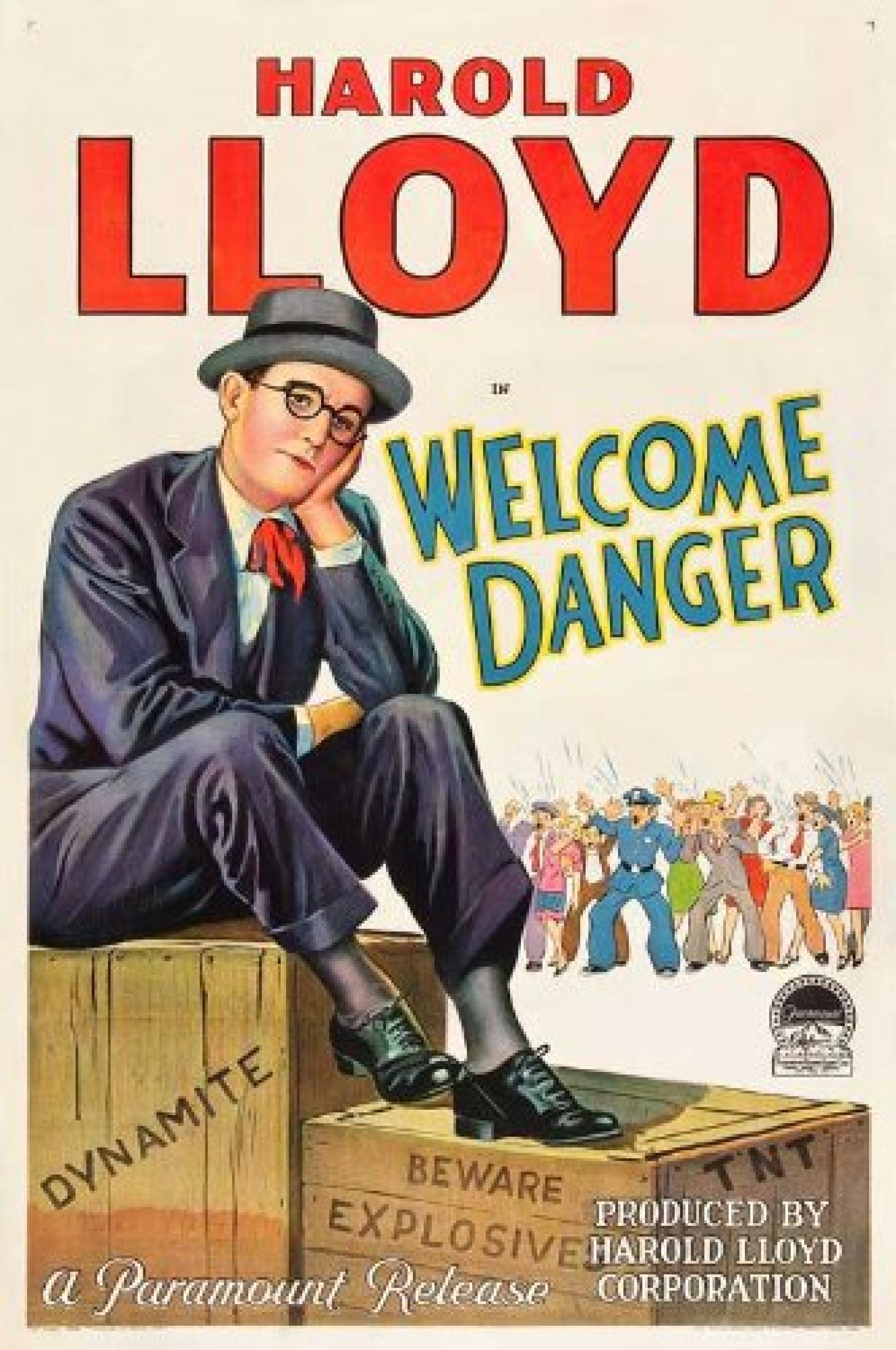 Welcome Danger (1929) poster