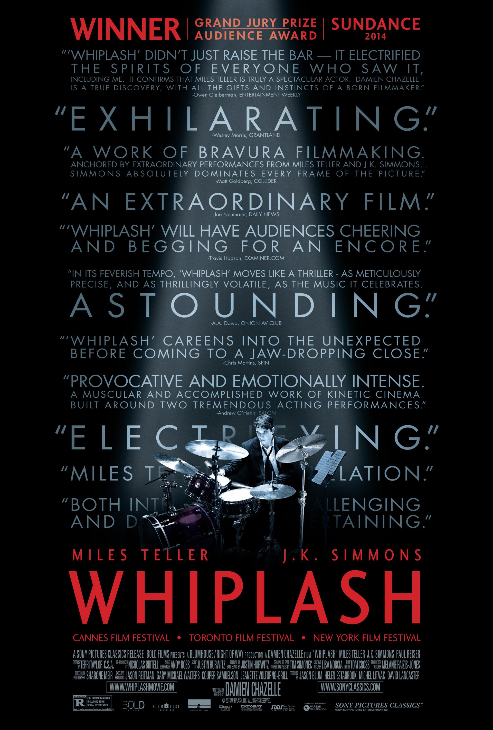 Whiplash (2014) poster