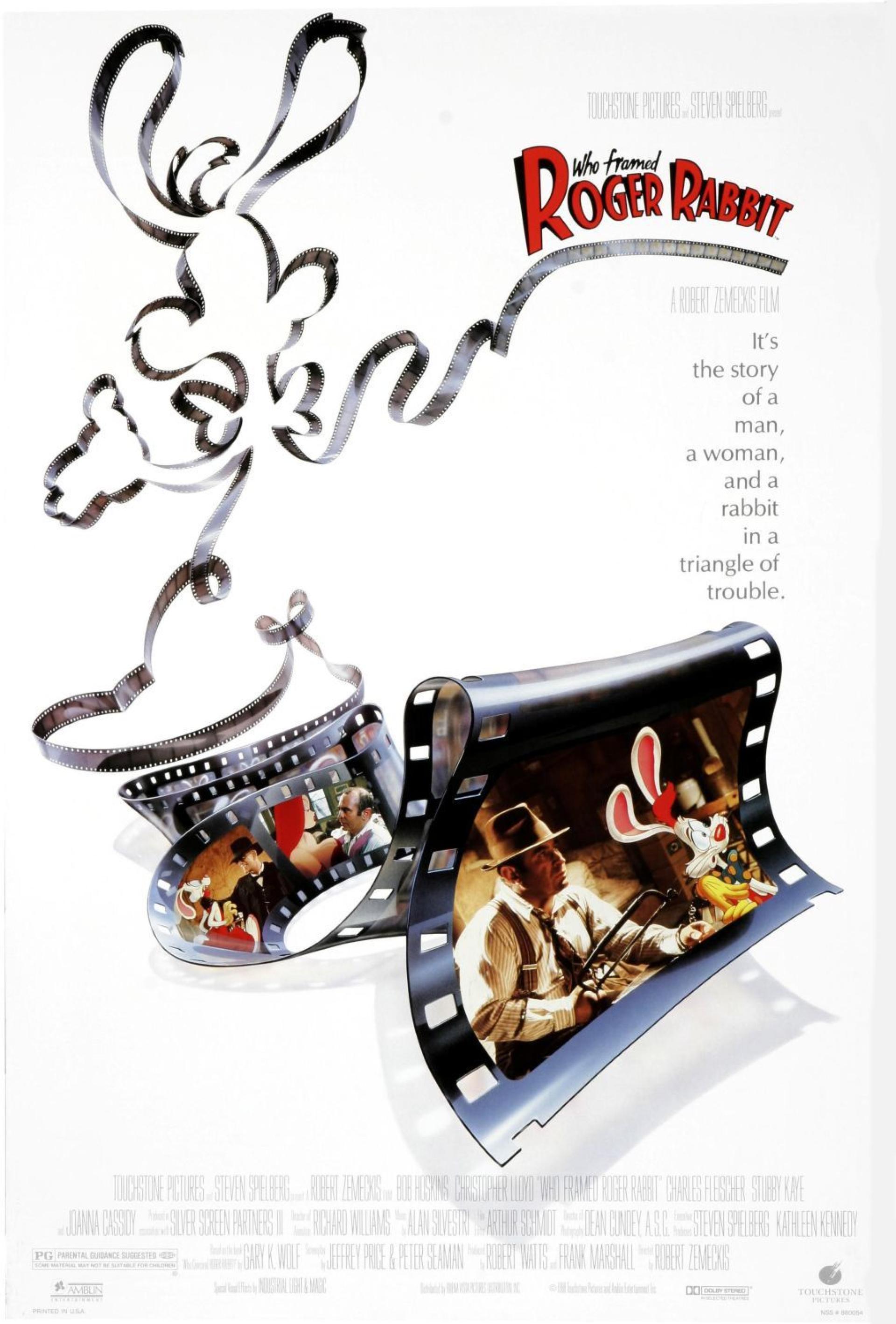 Who Framed Roger Rabbit (1988) poster