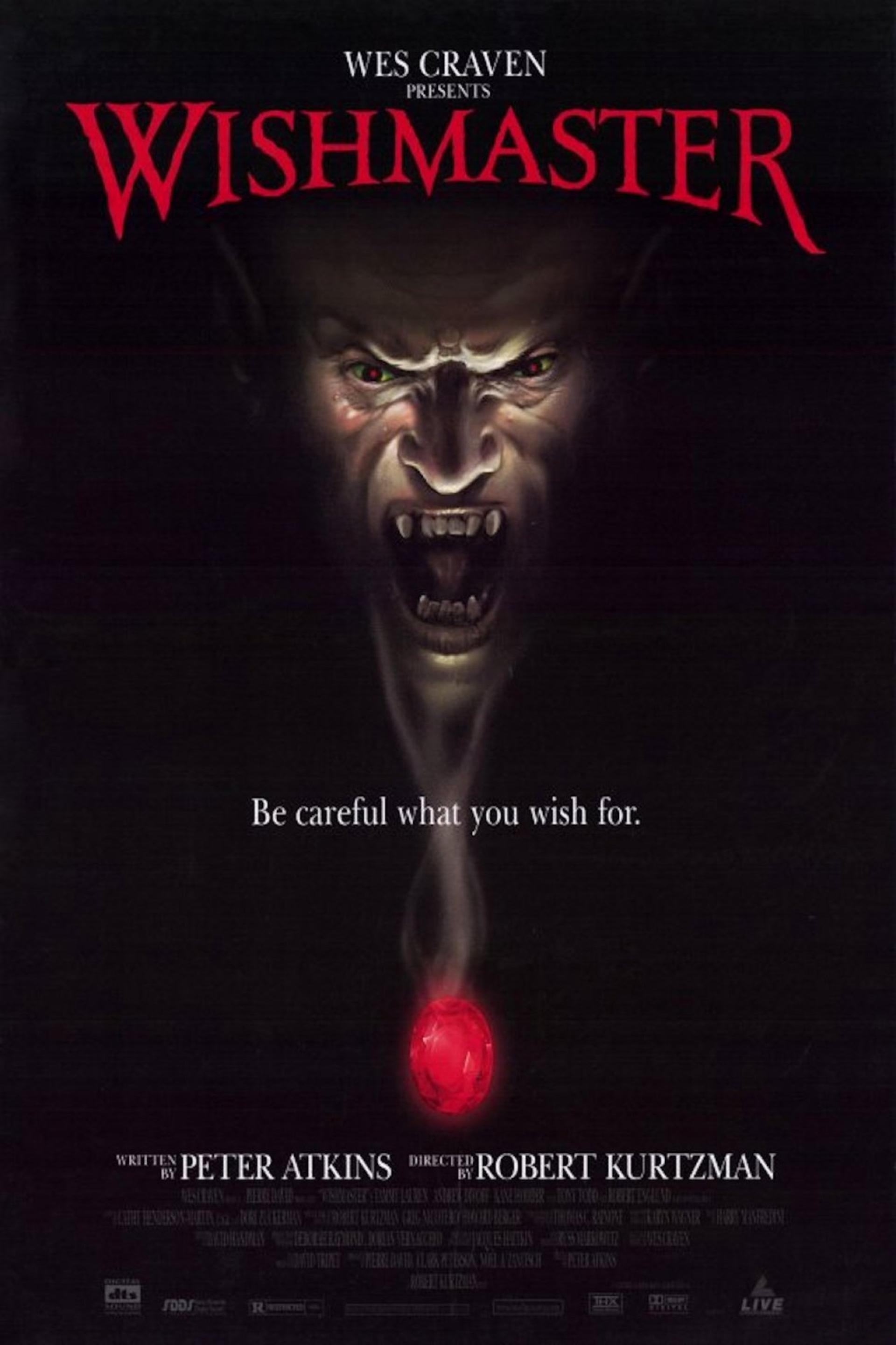 Wishmaster (1997) poster