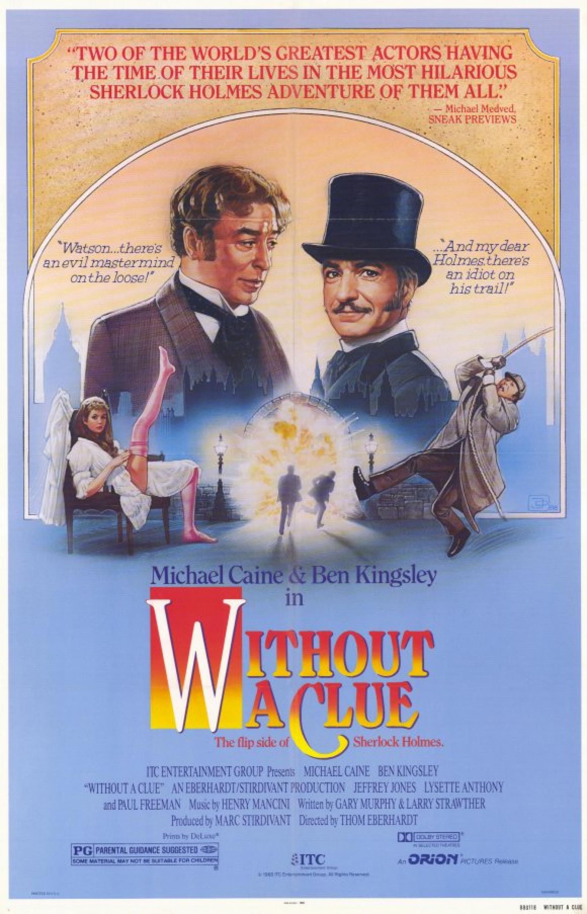 Without a Clue (1988) poster