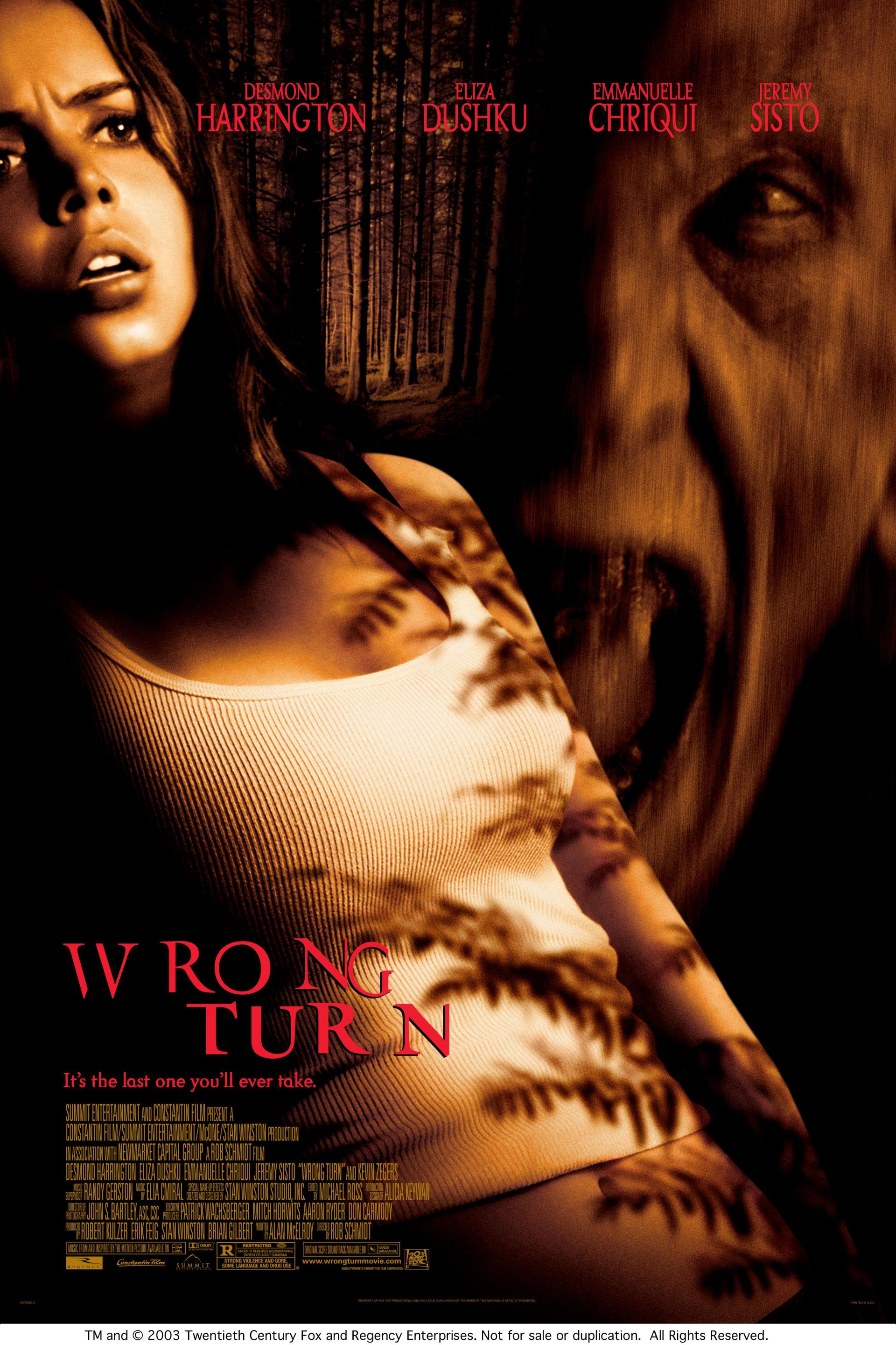 Wrong Turn (2003) poster