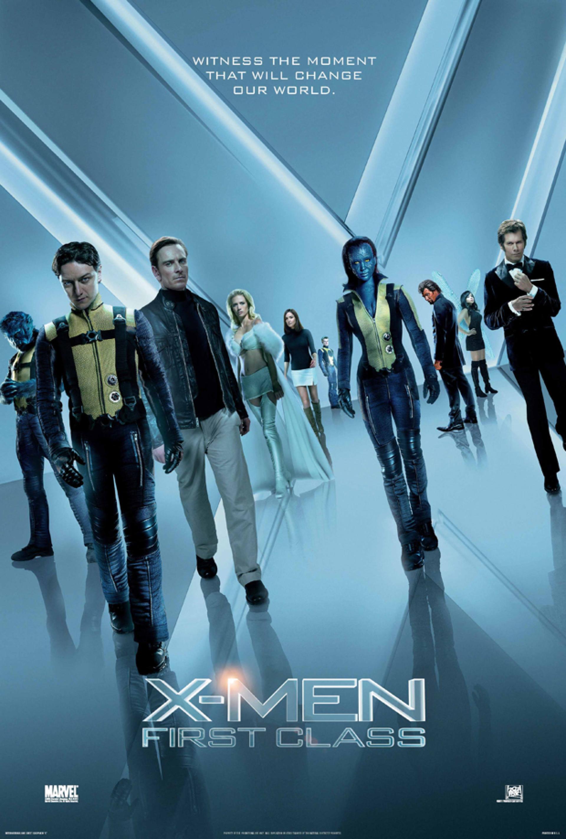 X-Men: First Class (2011) poster