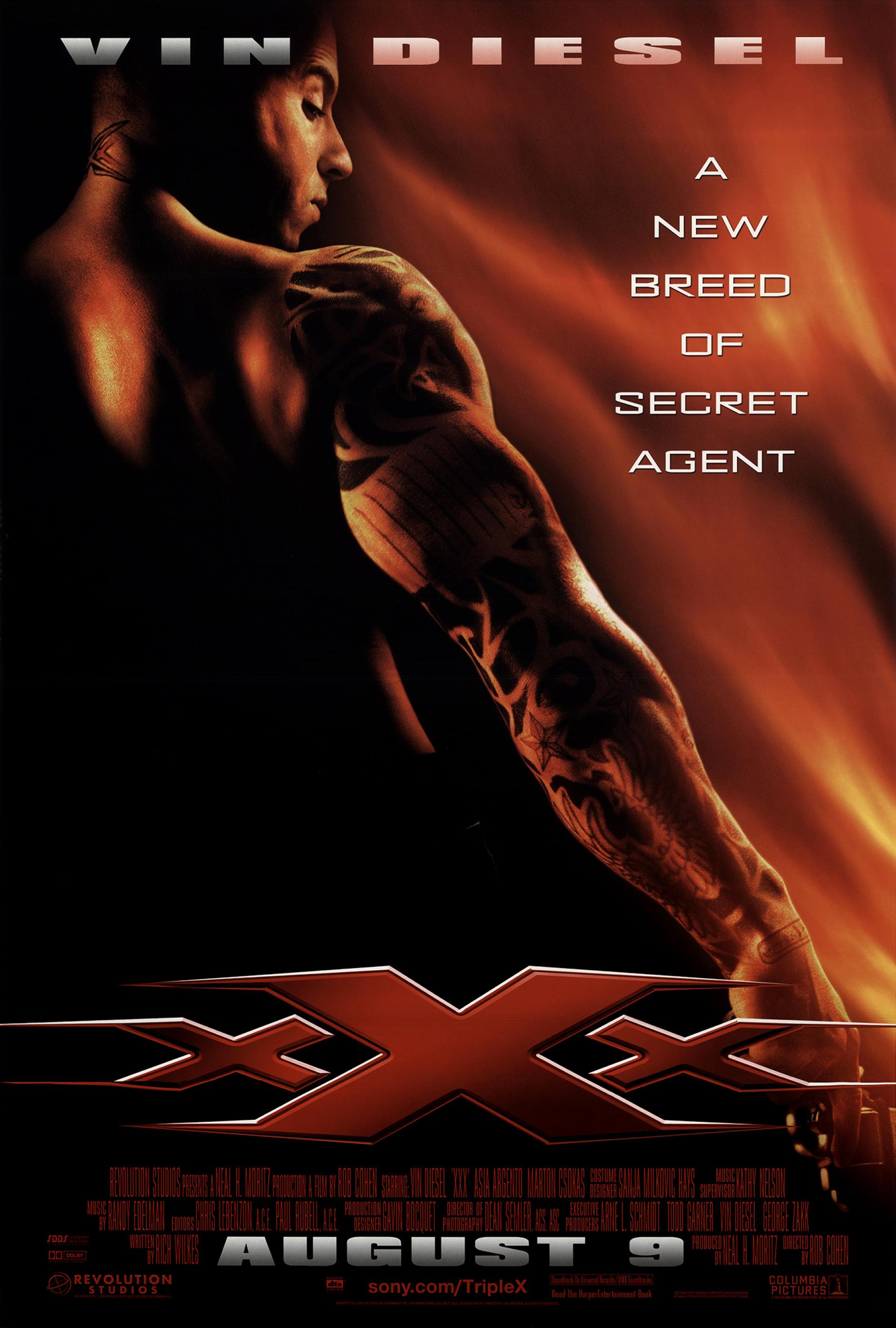 xXx (2002) poster