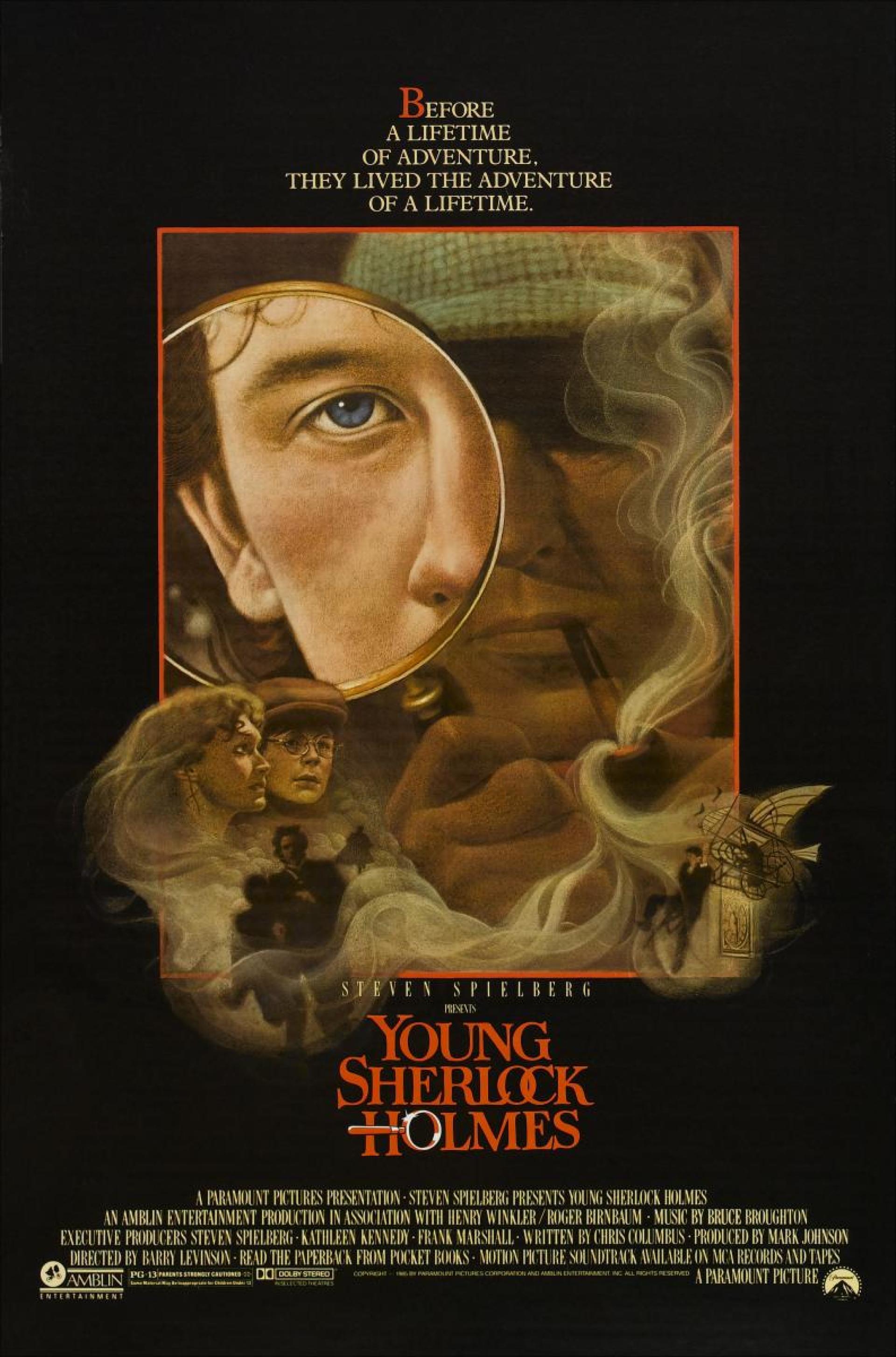 Young Sherlock Holmes (1985) poster