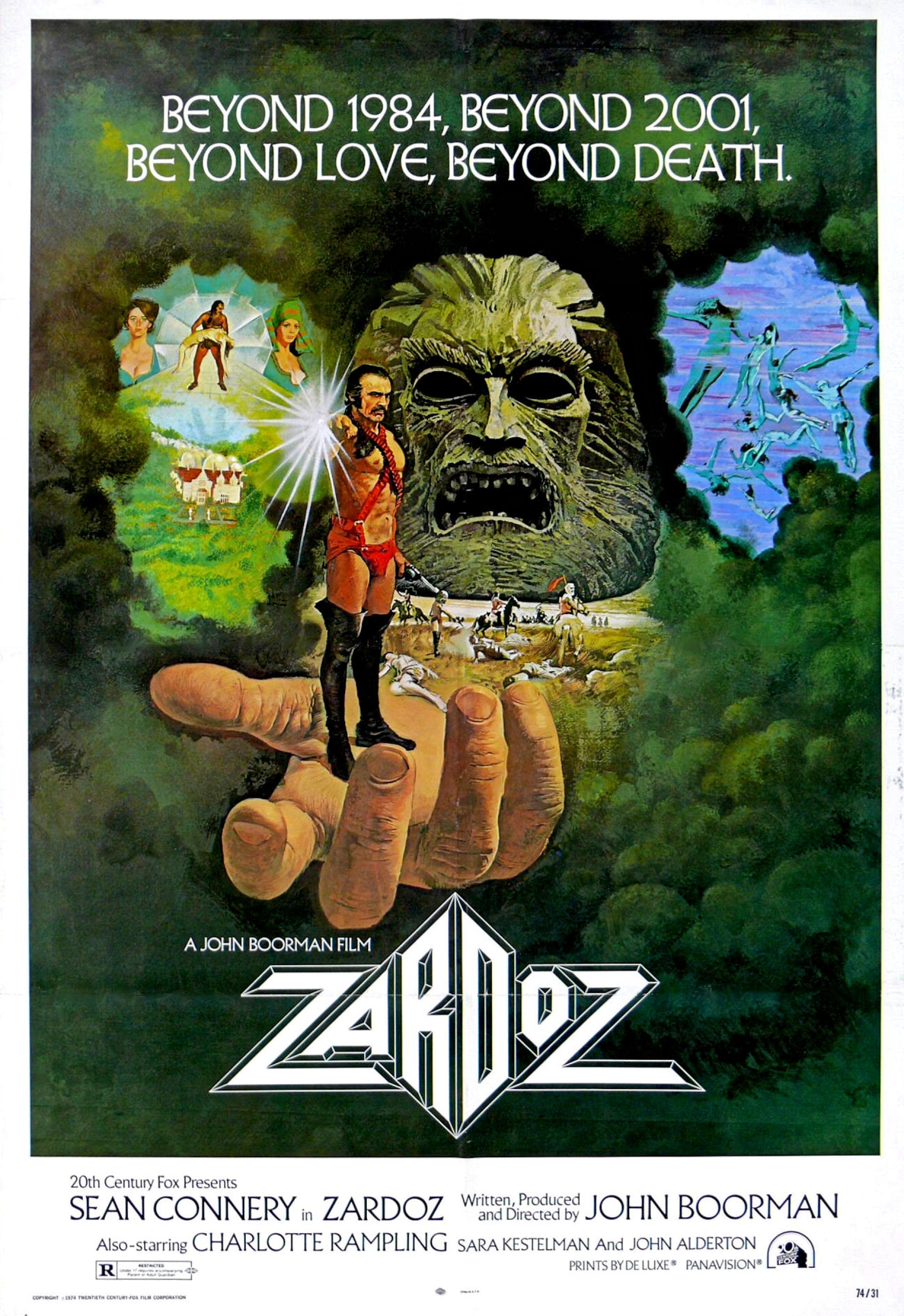 Zardoz (1974) poster