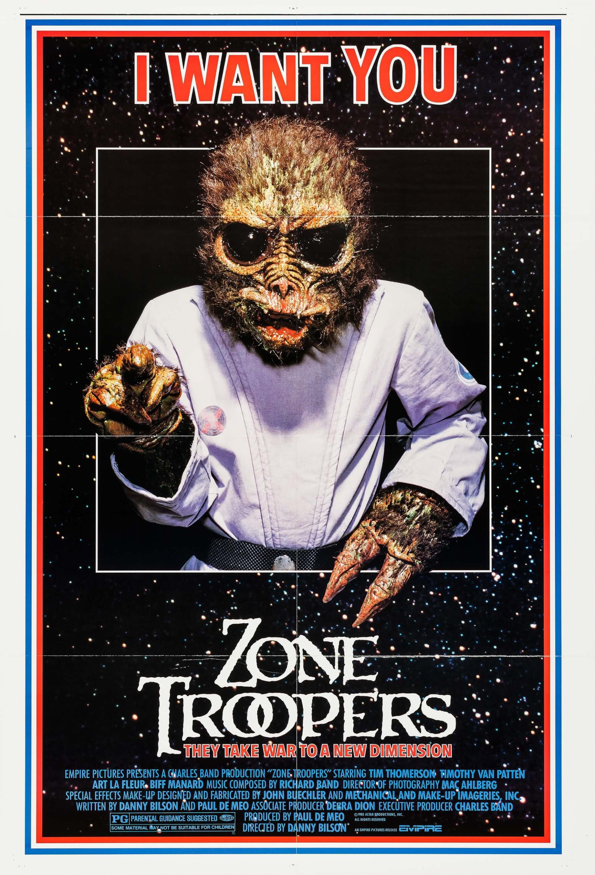 Zone Troopers (1985) poster
