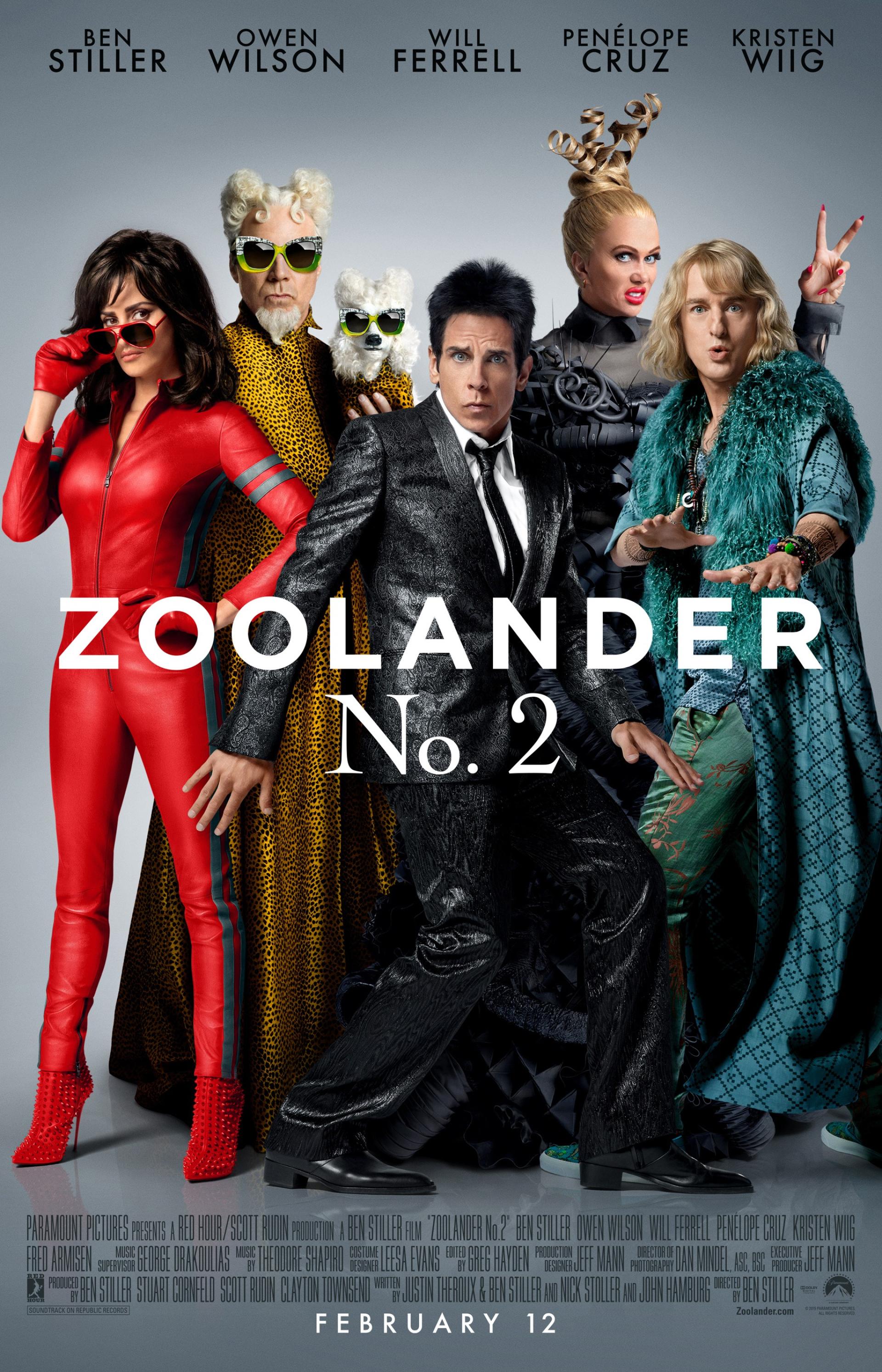 Zoolander 2 (2016) poster